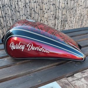 Pintar deposito moto custom