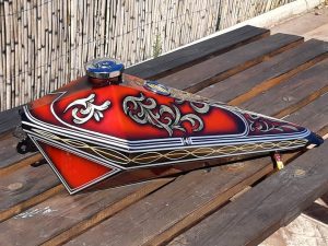 Pintar deposito de moto