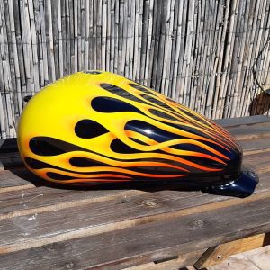 Pintar deposito moto