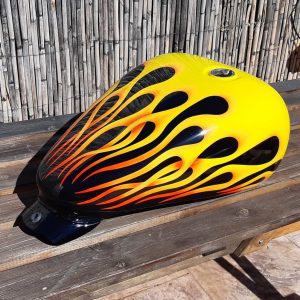 Pintar deposito moto