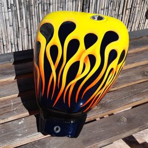 Pintar deposito moto