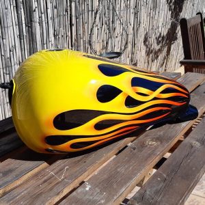 Pintar deposito moto