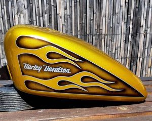 Pintar deposito moto