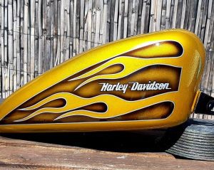 Pintar deposito moto