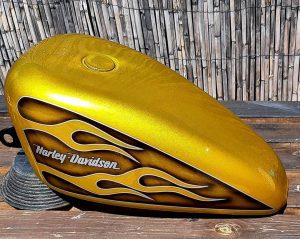 Pintar deposito moto