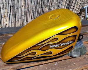 Pintar deposito moto