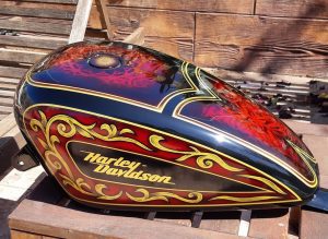 Pintar deposito moto