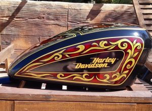 Pintar deposito moto