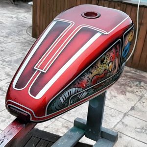 Pintar deposito moto