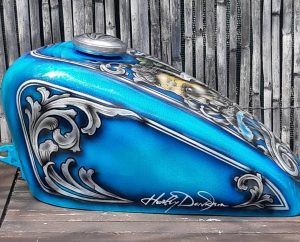 Pintar deposito moto