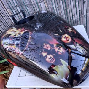 Pintar deposito moto